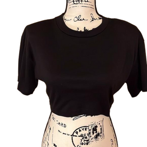 Vintage Prezzia Loose Fitting Crop Top Size medium